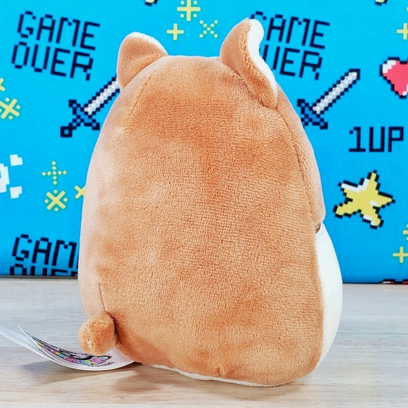 Squishmallow Reginald the Corgi 4.5" UltraSoft Stuffed Easter Plush Toy NWT - Picture 3 of 12